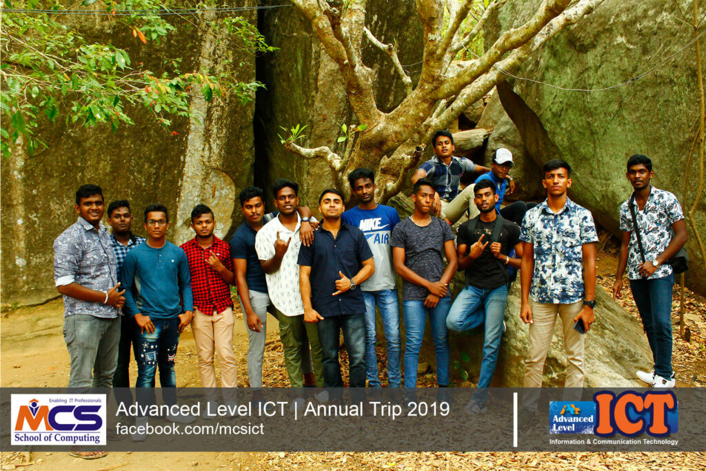 MCS School of Computing - 2020 AL ICT Trip to Pidurangala - Batch Photo