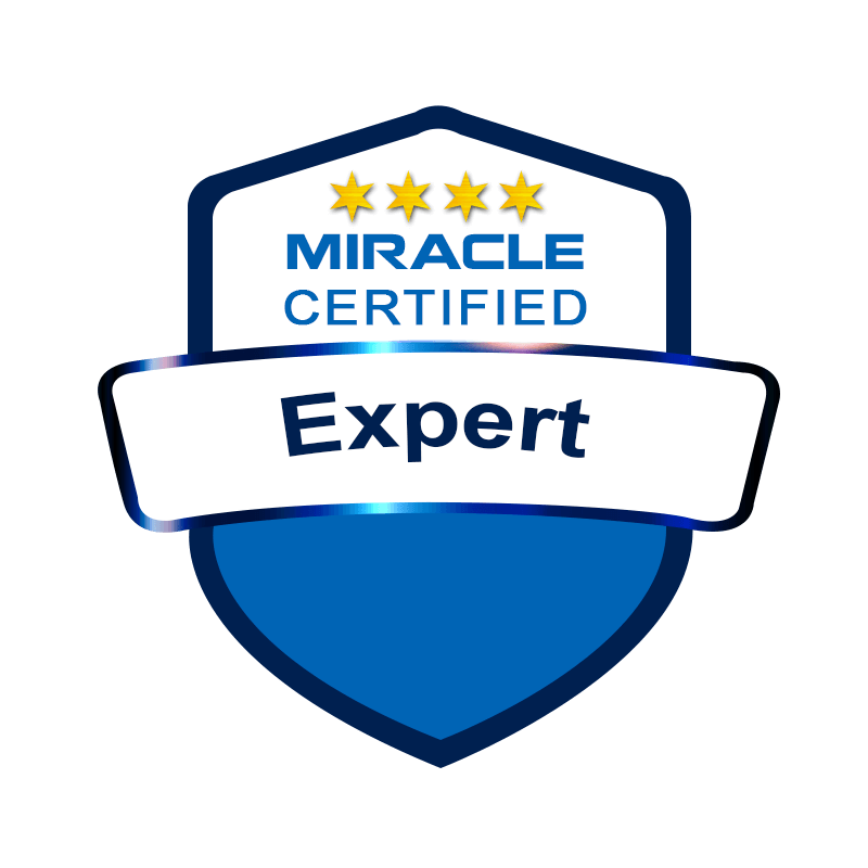 Miracle Certified Expert courses