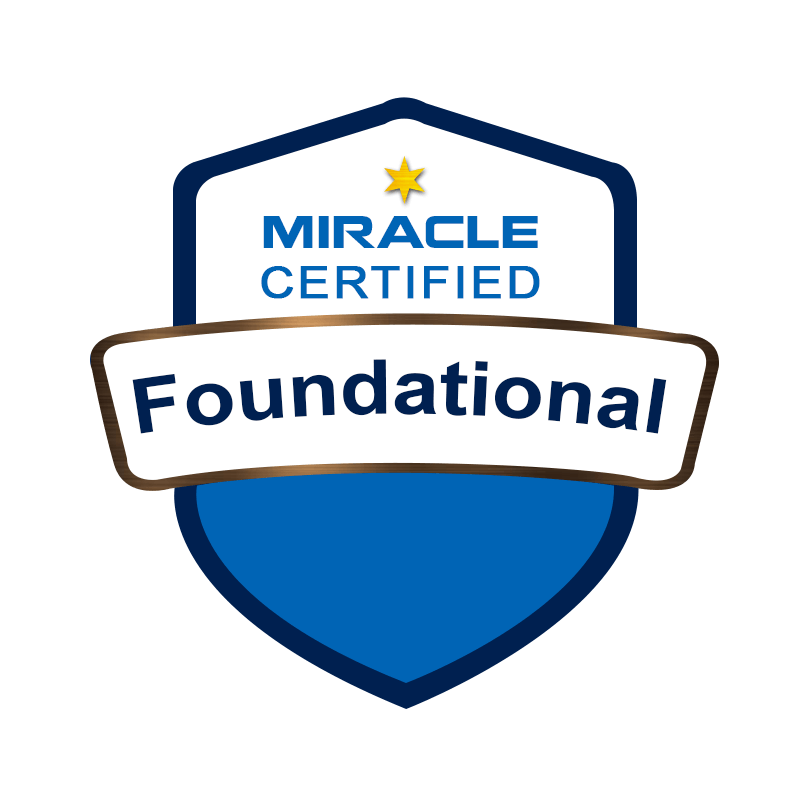 Miracle Certified Foundation courses